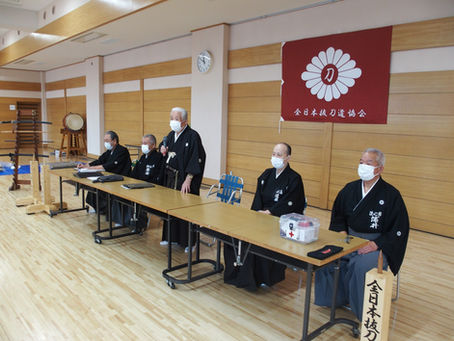 協会刀法講習会並びに高段者審査会
